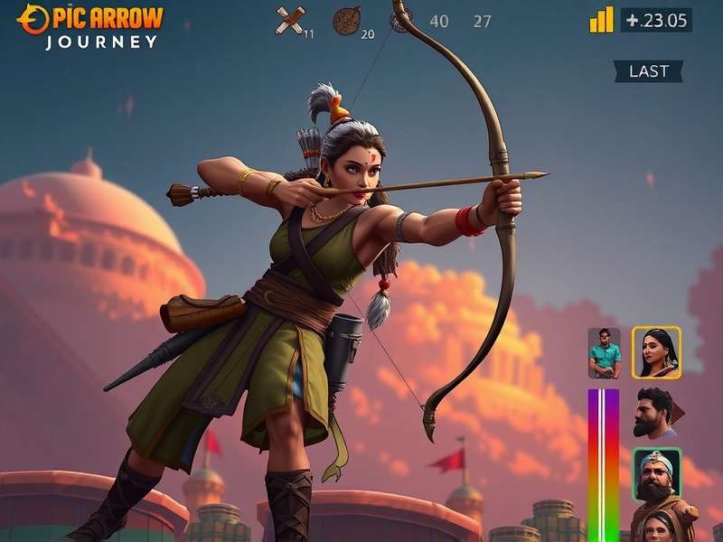 Epic Arrow Journey character customization options