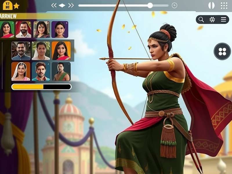 Epic Arrow Journey Indian festival event